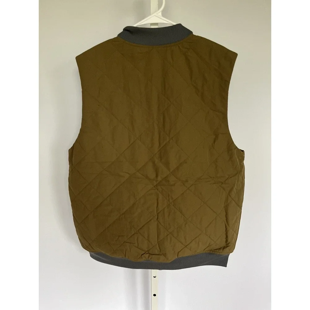 The North Face Cuchillo‎ Insulated Vest Military Olive green brown Size Medium
